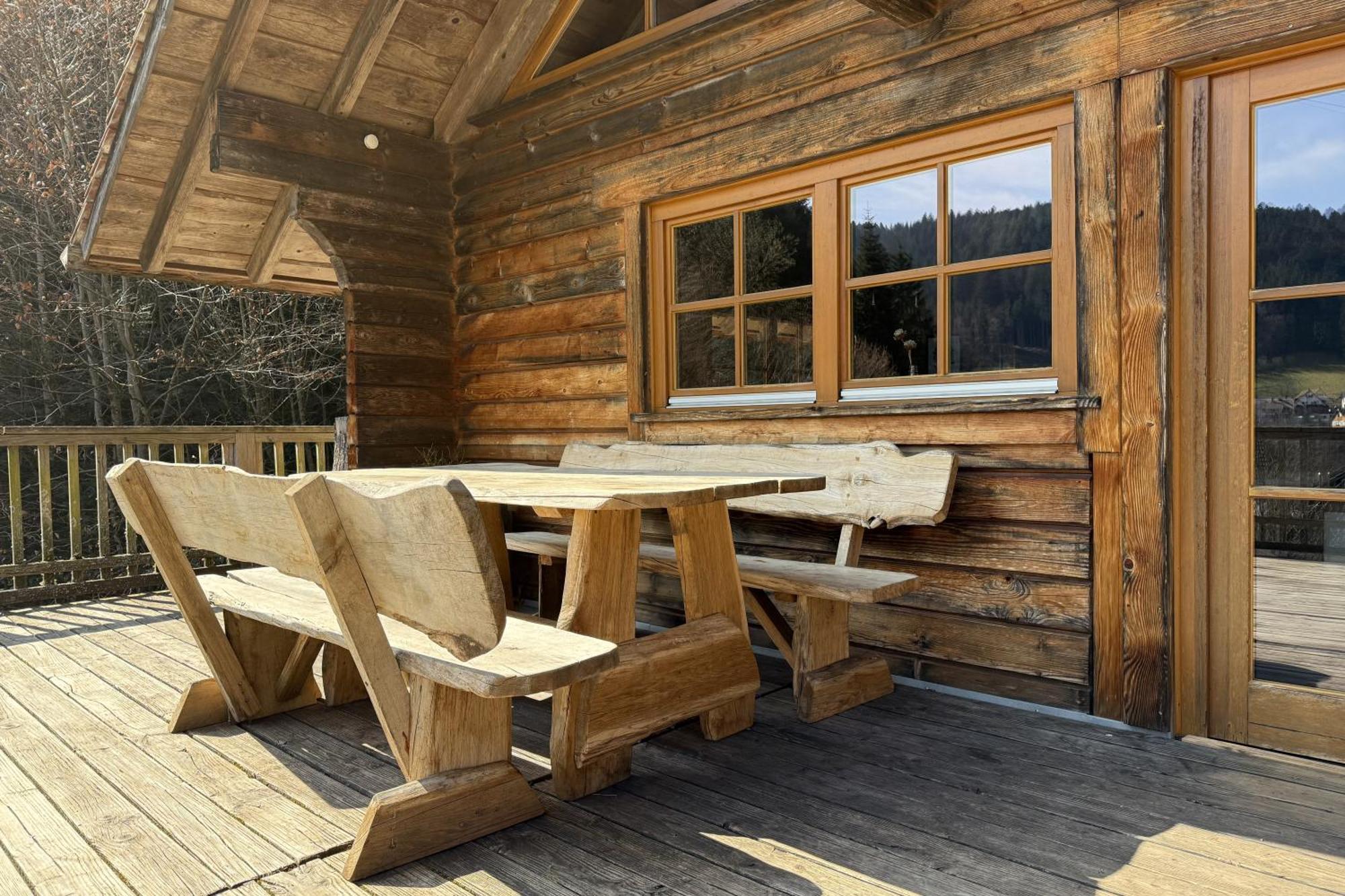 Schwarzwald Blockhaus - Sauna - Kamin - Mit Bettwaesche Und Handtuecher Schenkenzell エクステリア 写真