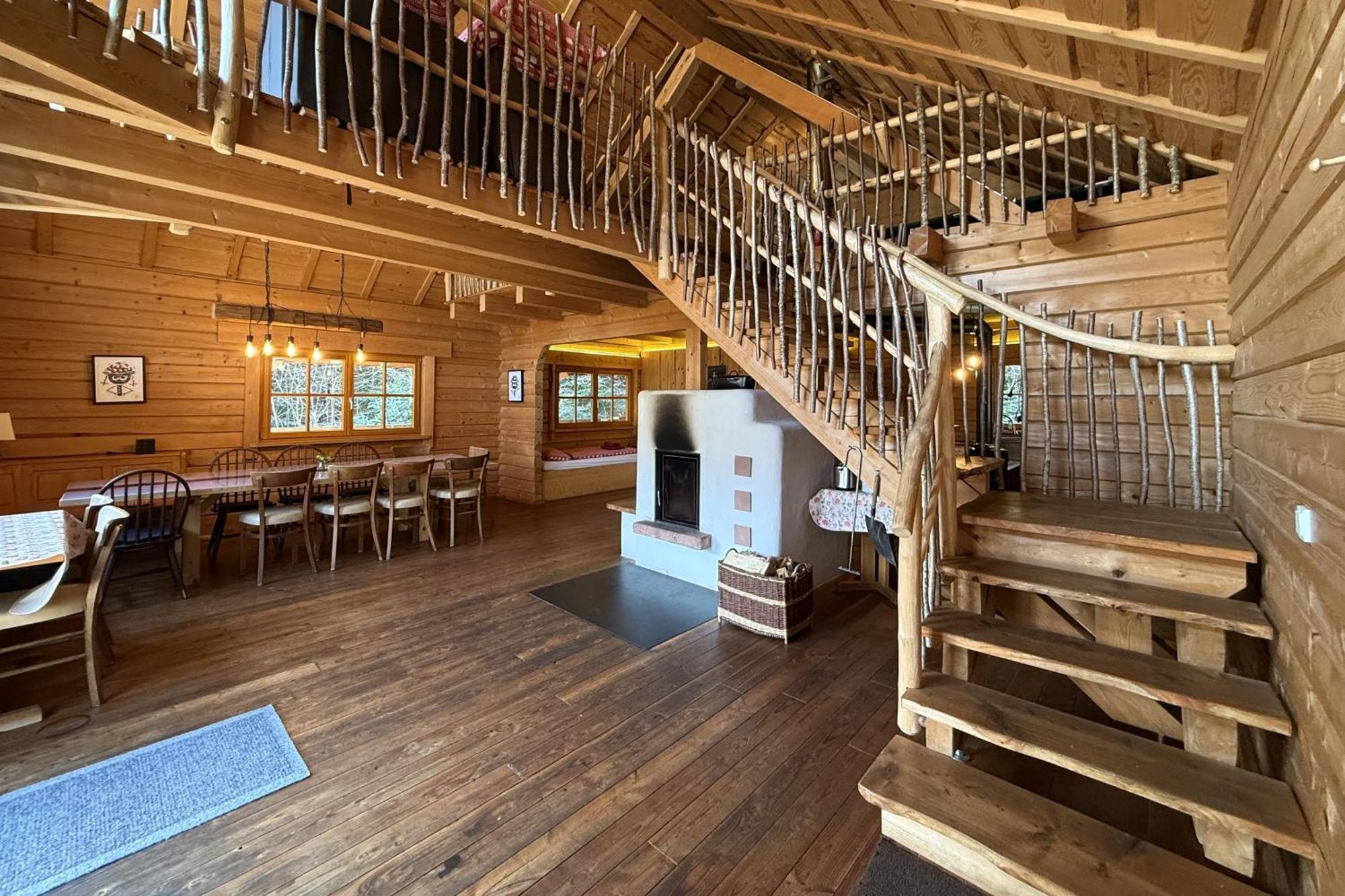 Schwarzwald Blockhaus - Sauna - Kamin - Mit Bettwaesche Und Handtuecher Schenkenzell エクステリア 写真